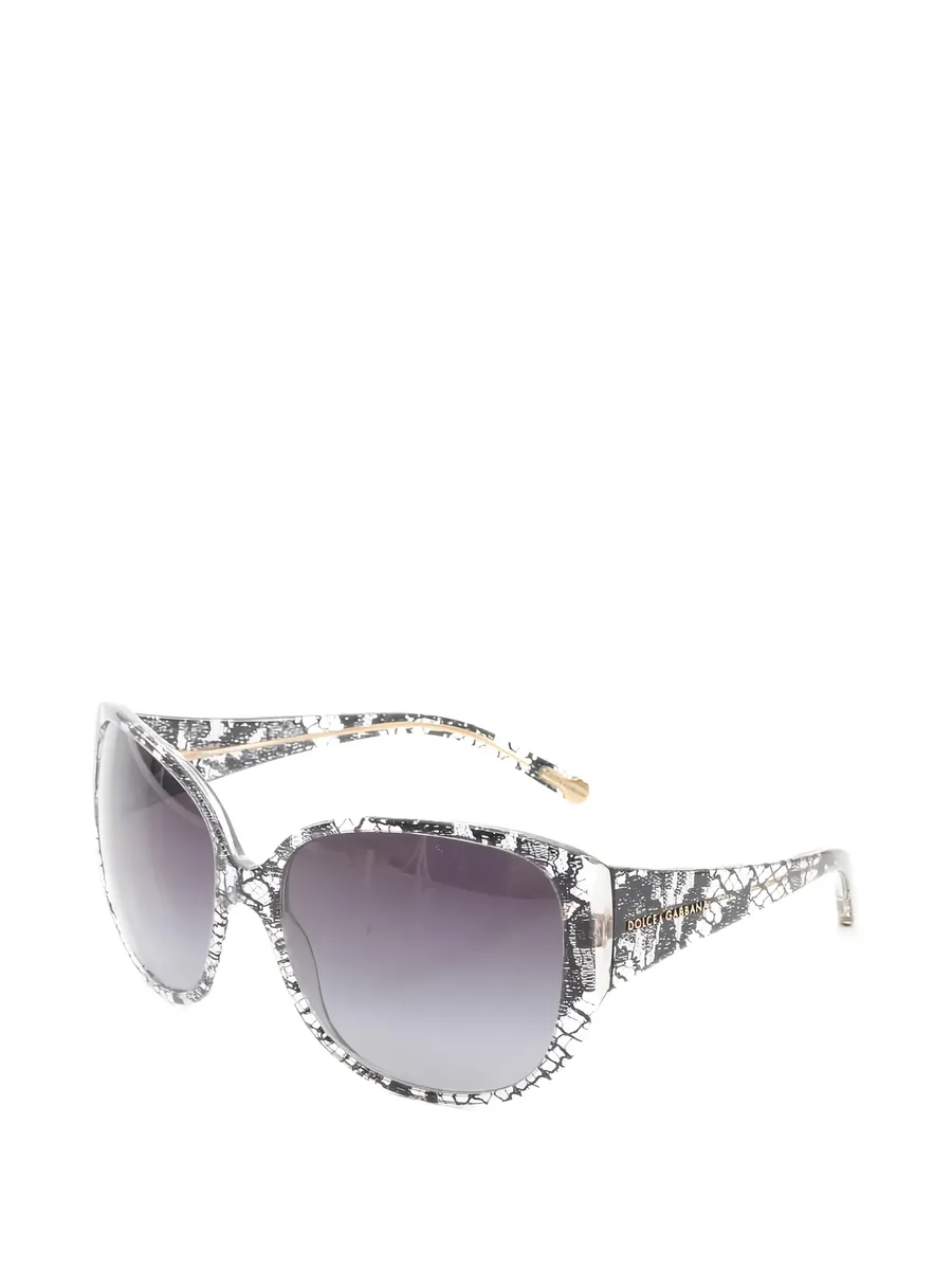 2000s lace-print sunglasses 3