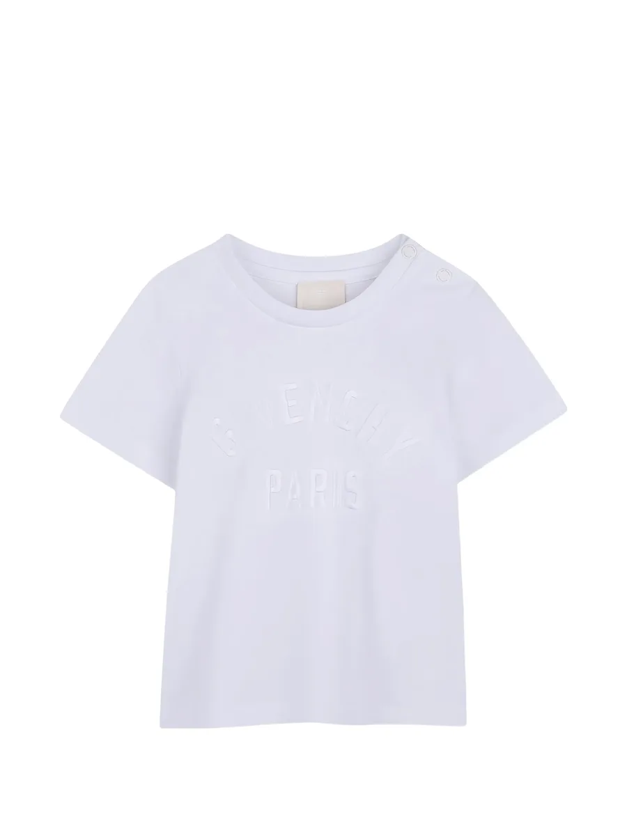 embroidered logo T-shirt 1
