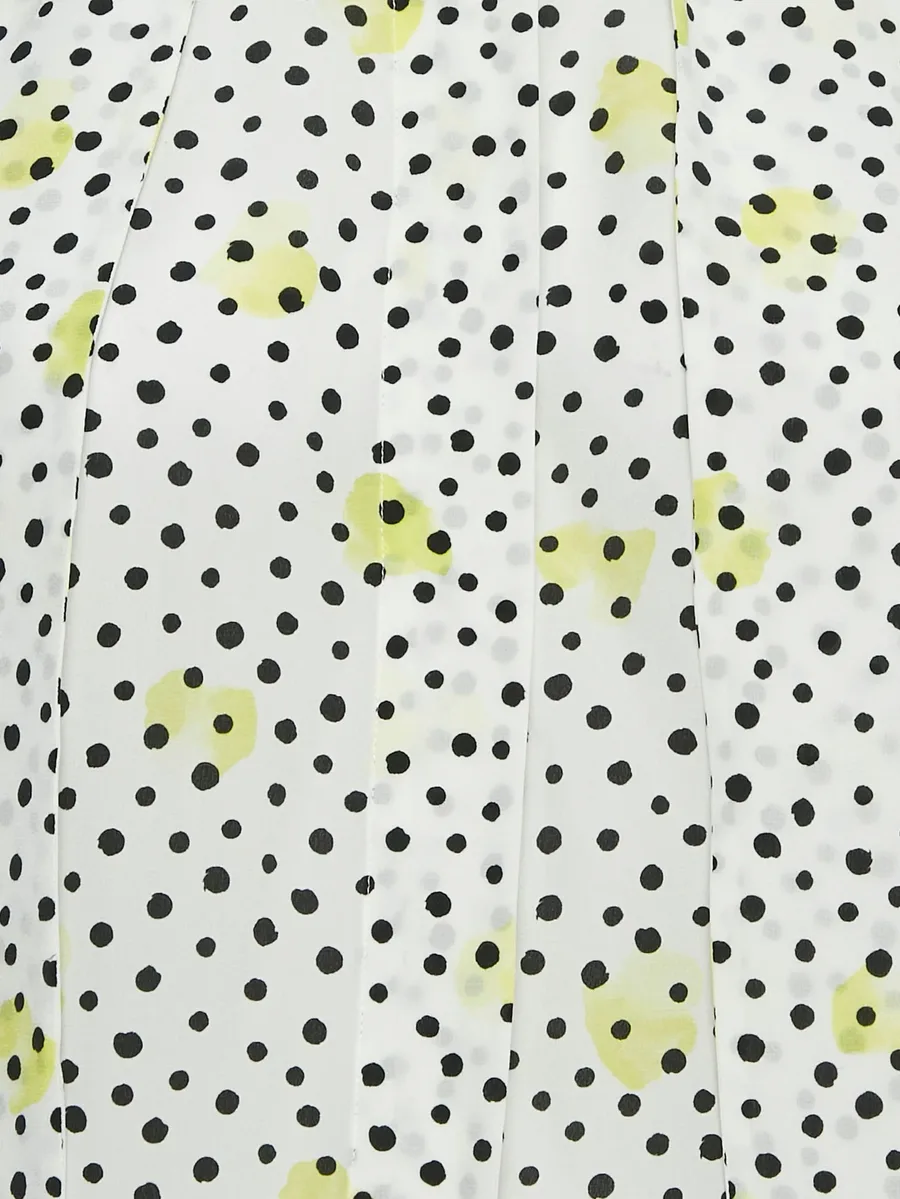 polka-dot silk blouse 5
