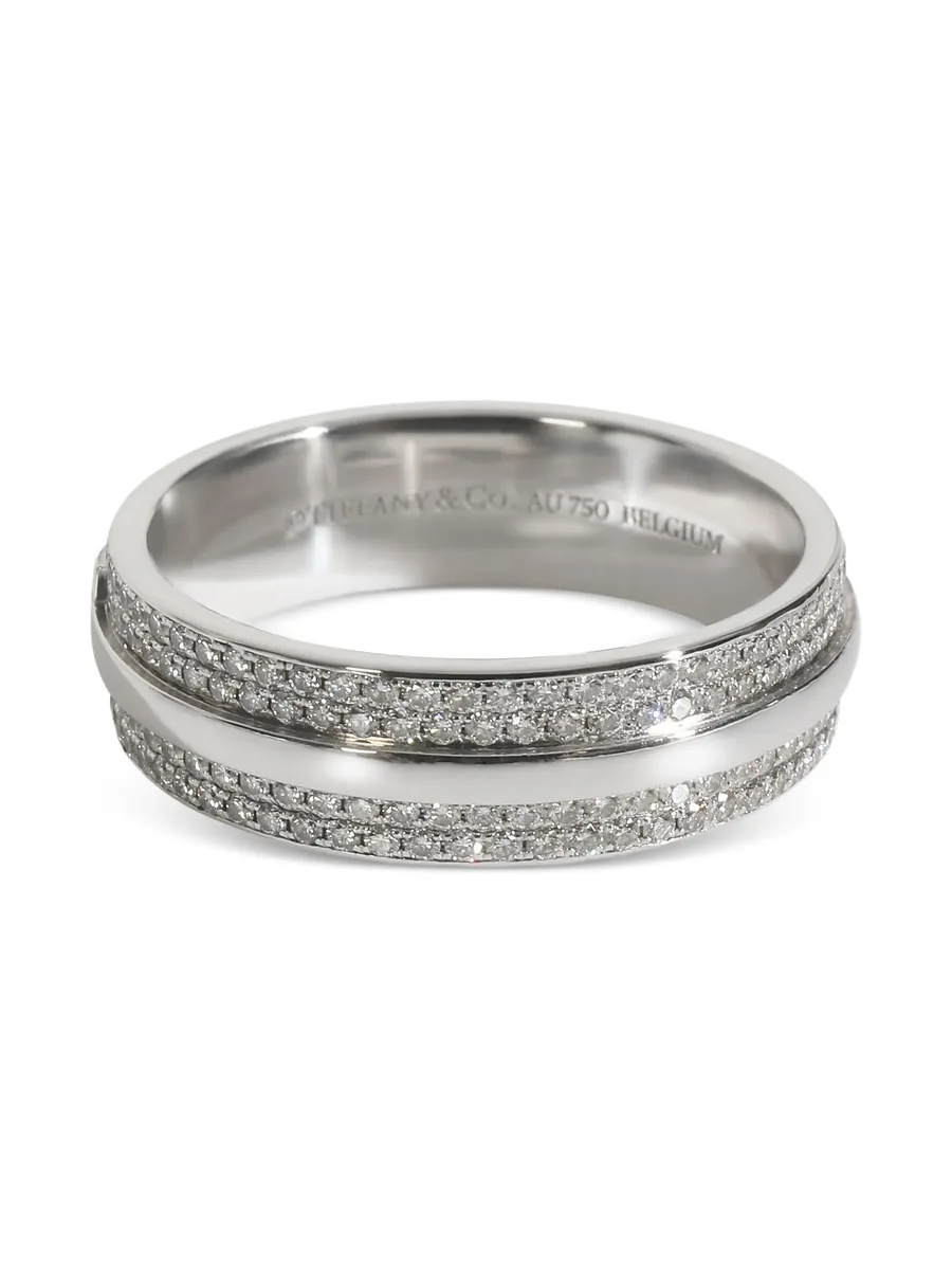 18K white gold diamond ring 3