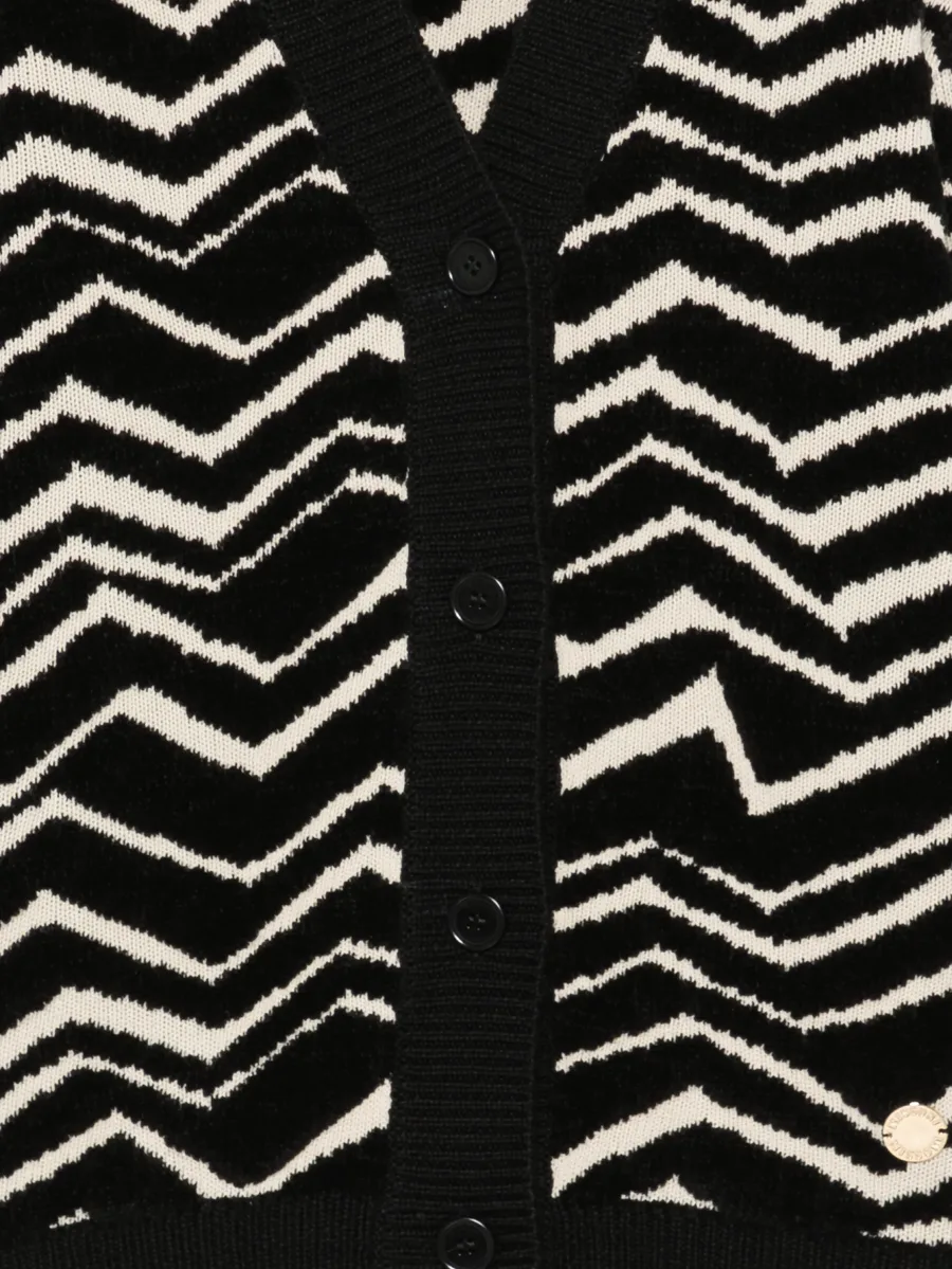 zigzag-knit cardigan 3