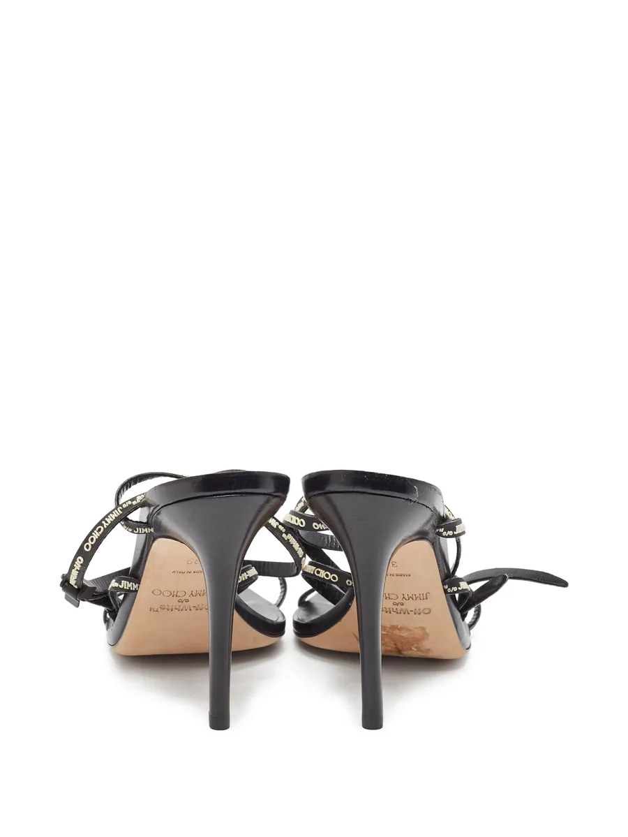 100mm leather sandals 5