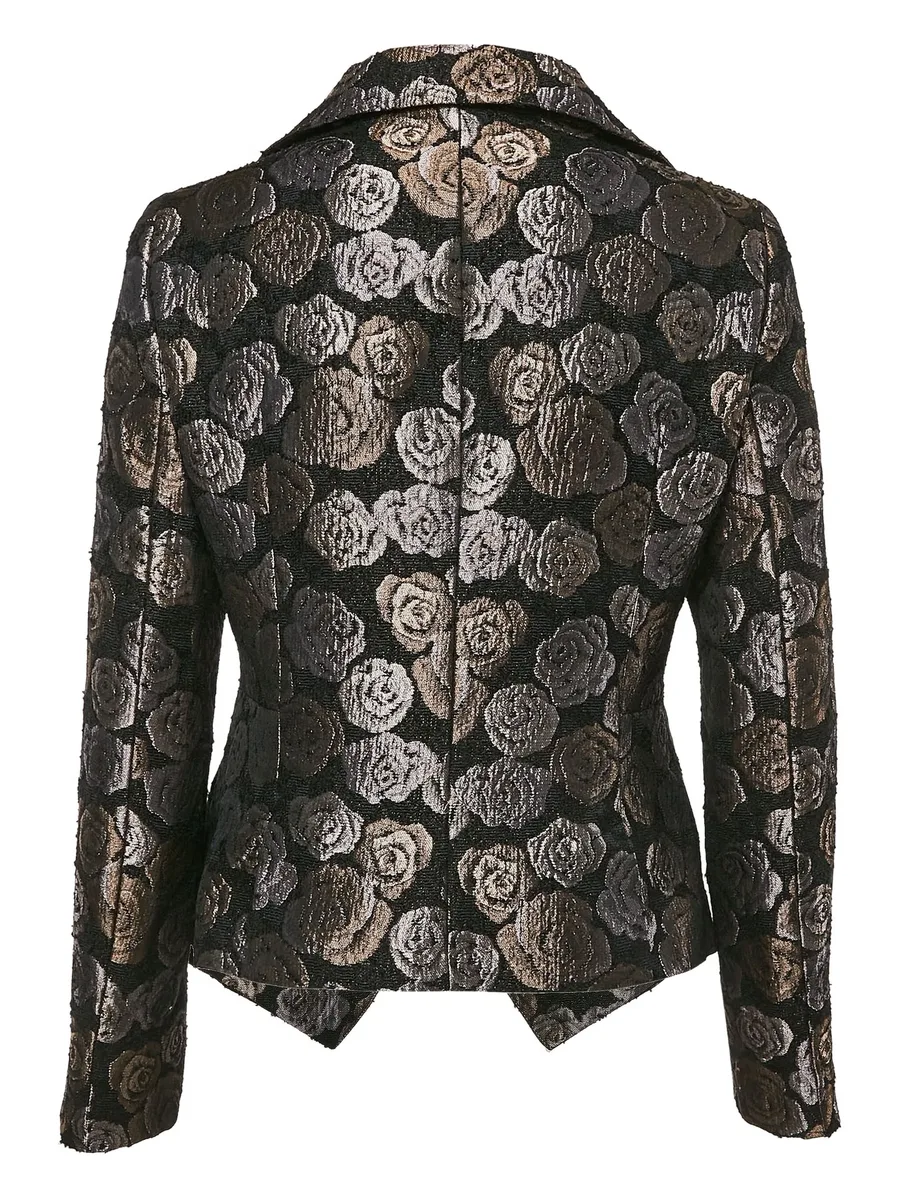floral-jacquard blazer 3