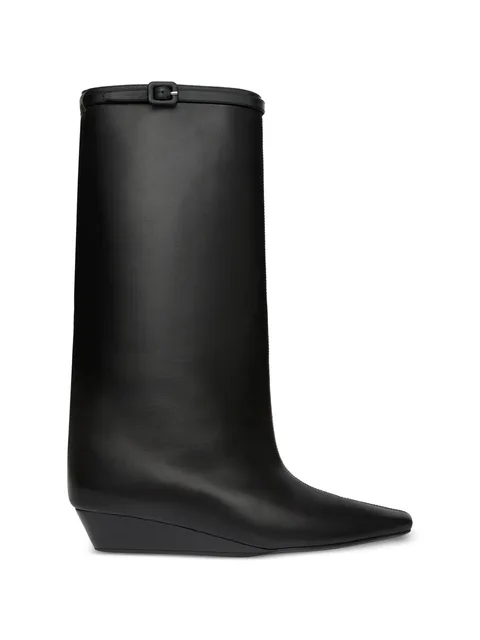 square-toe boots