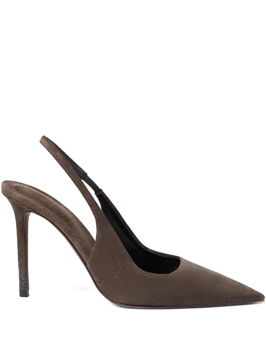 suede slingback pumps 2