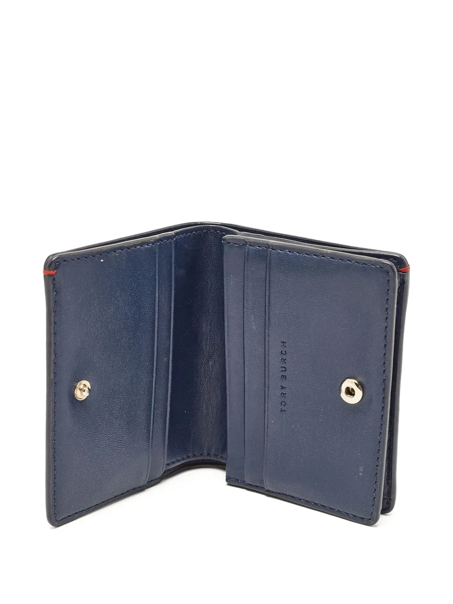 pre-owned Parker leather compact wallet 3