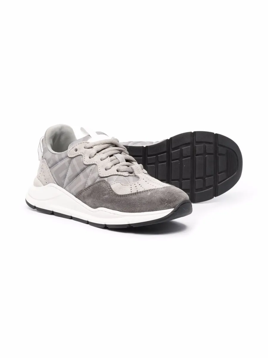 multi-panel lace-up sneakers 4