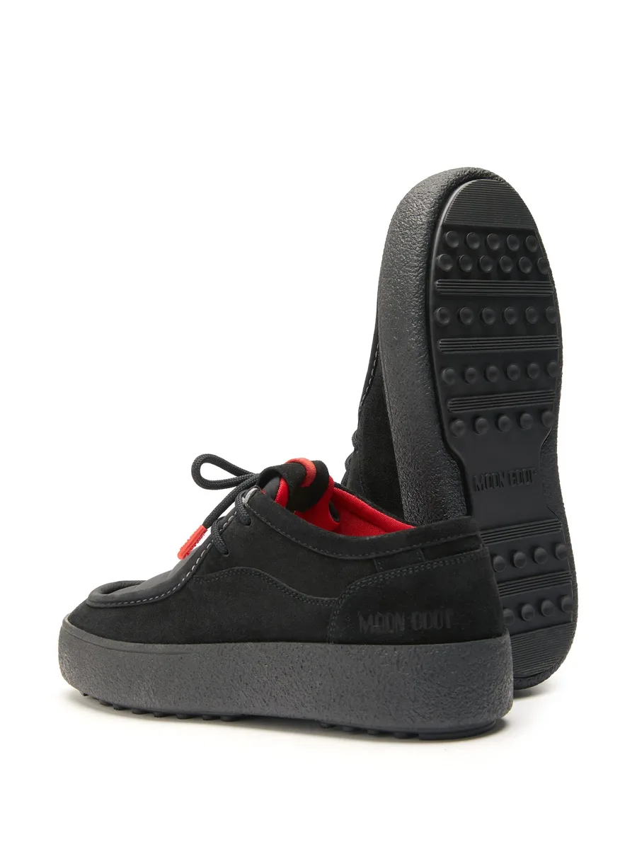 Mtrack Wallaby panelled suede sneakers 8