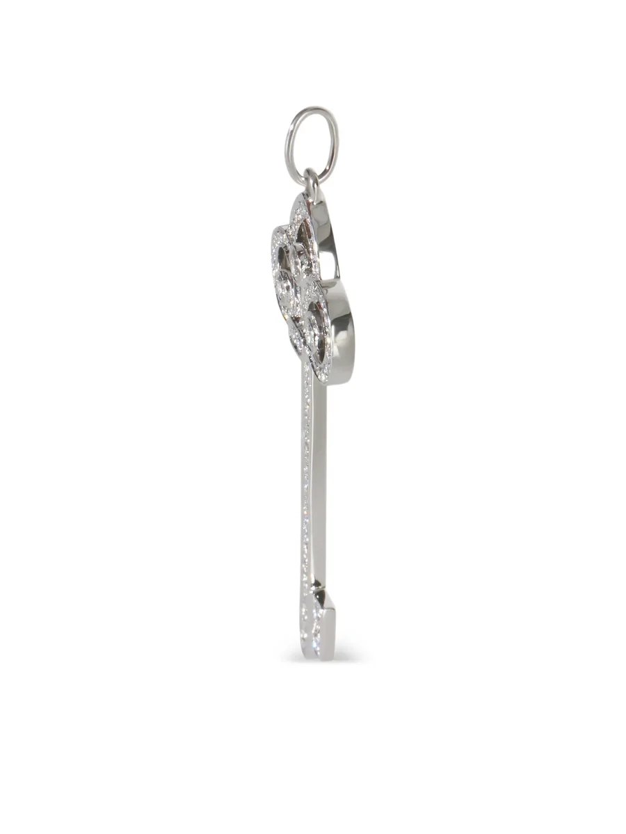 Fleur De Lis diamond pendant 5