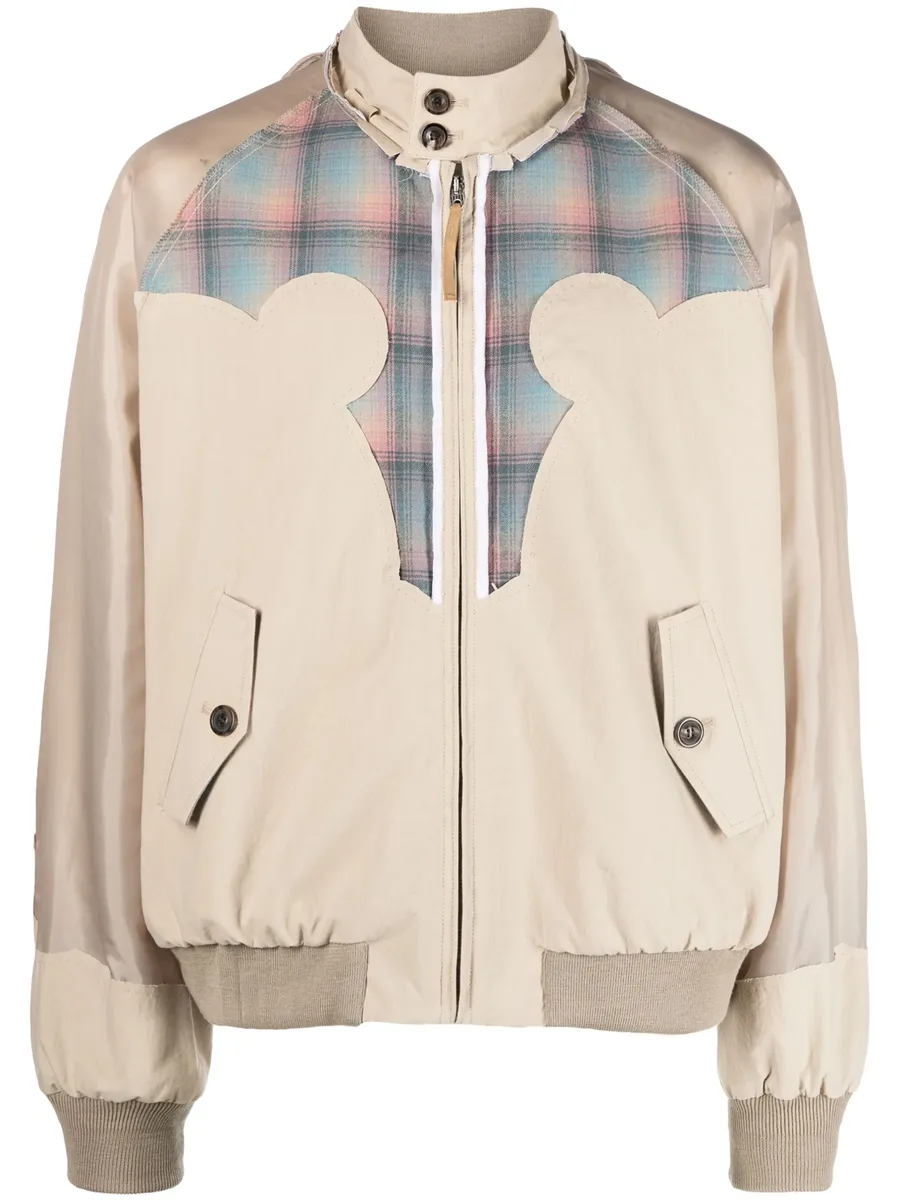 x Pendleton yoke-detail bomber jacket 1