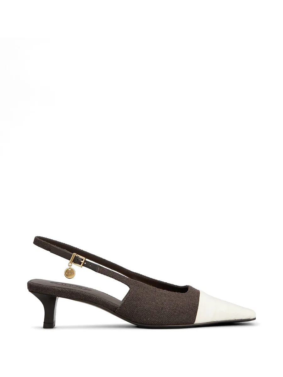 croc-effect slingback pumps 2