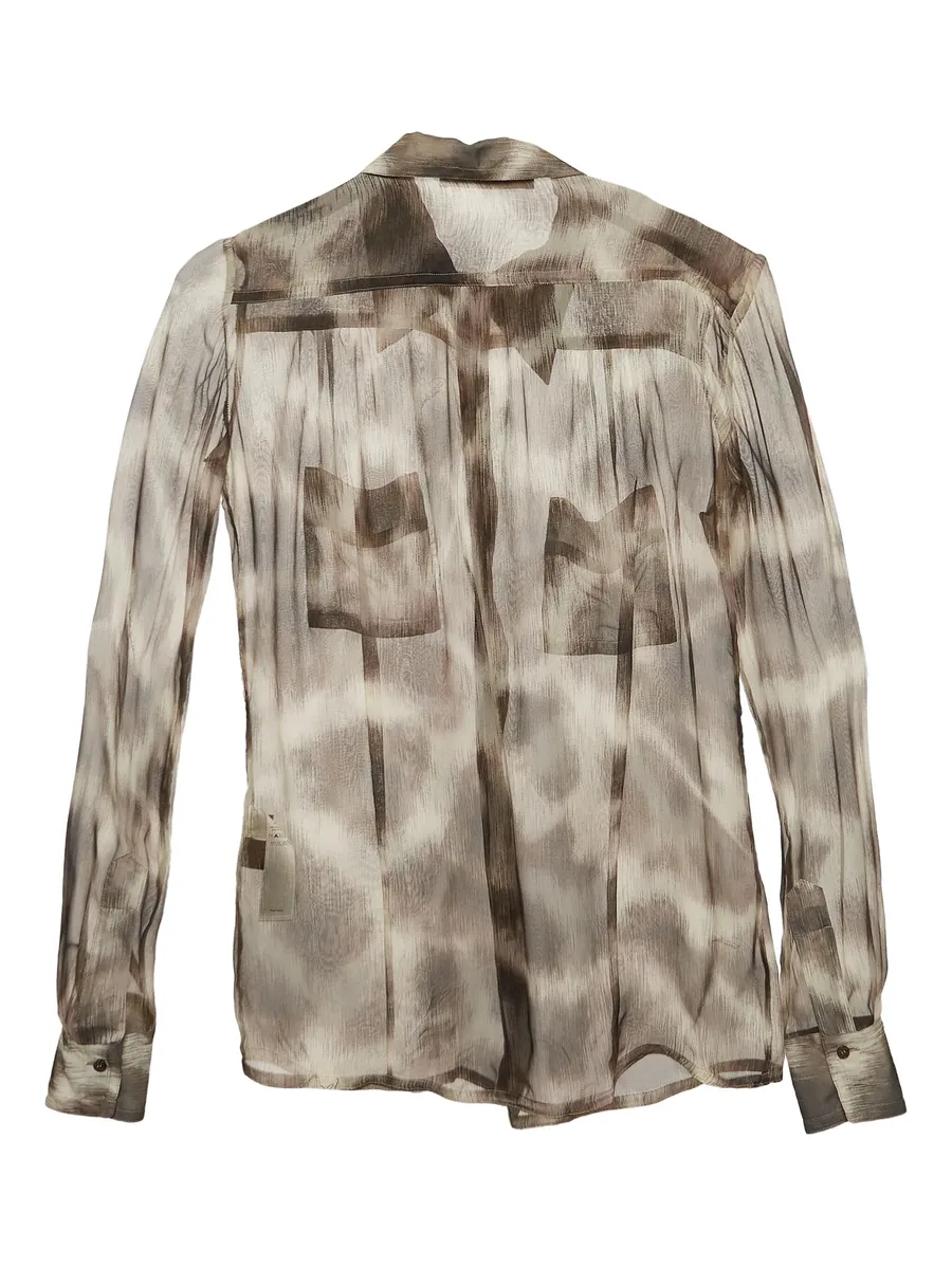 Pre-owned silk shirt 3