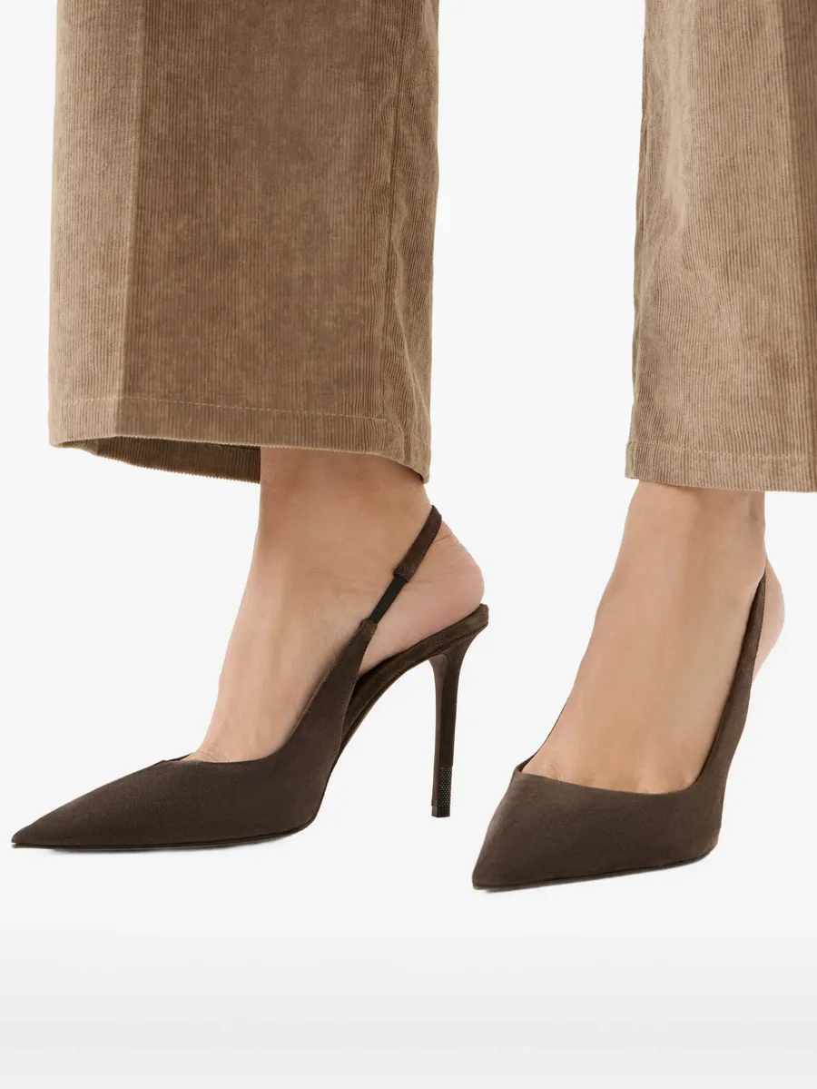 suede slingback pumps 9