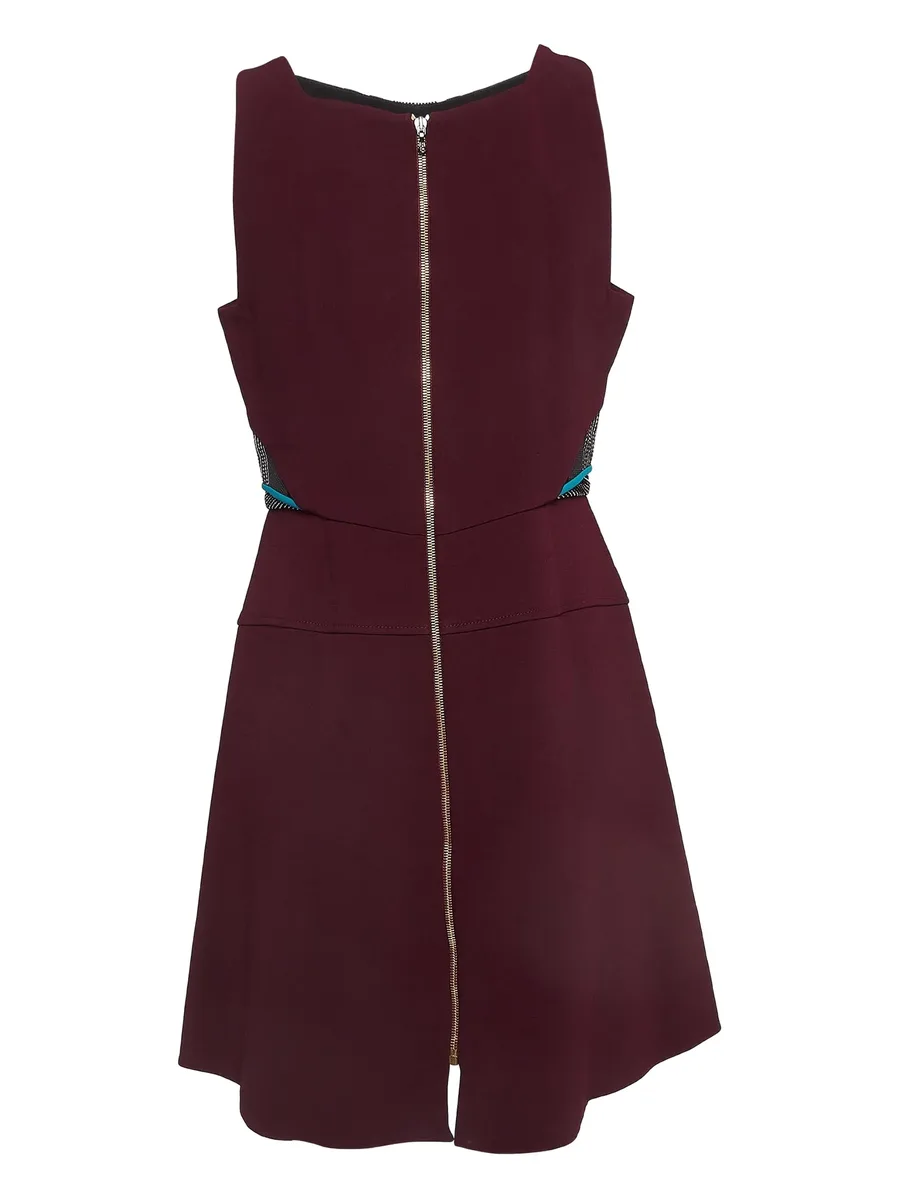 платье мини pre-owned в стиле колор-блок 3