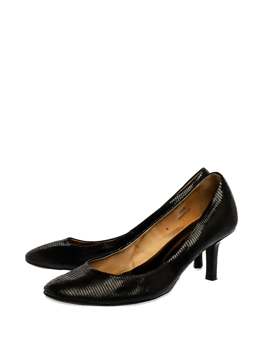 70mm leather pumps 3