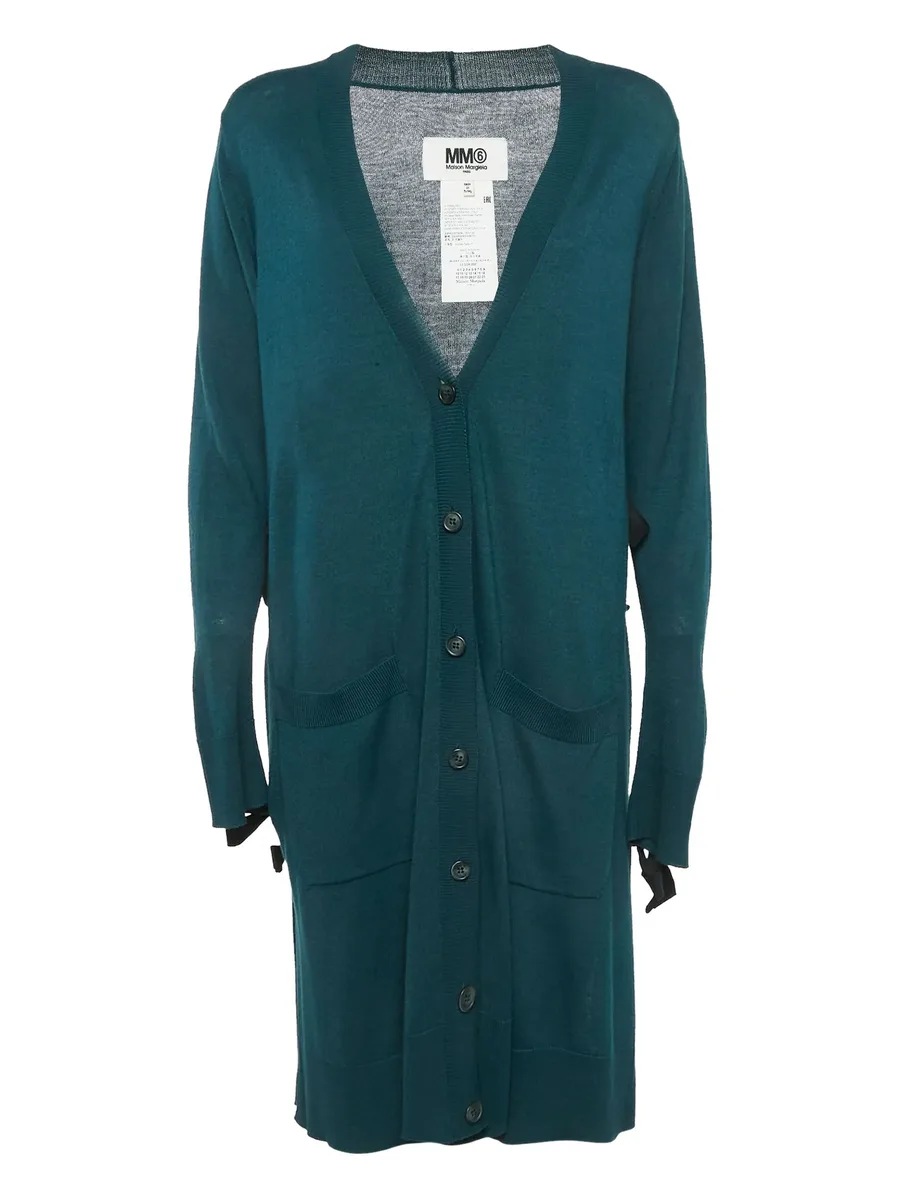 side-slit cardigan 1