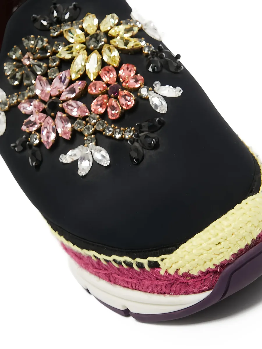 crystal-embellished sneakers 14
