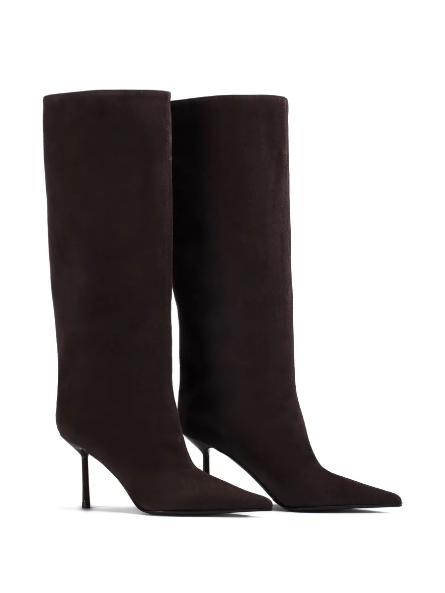 80mm Bella suede boots 3