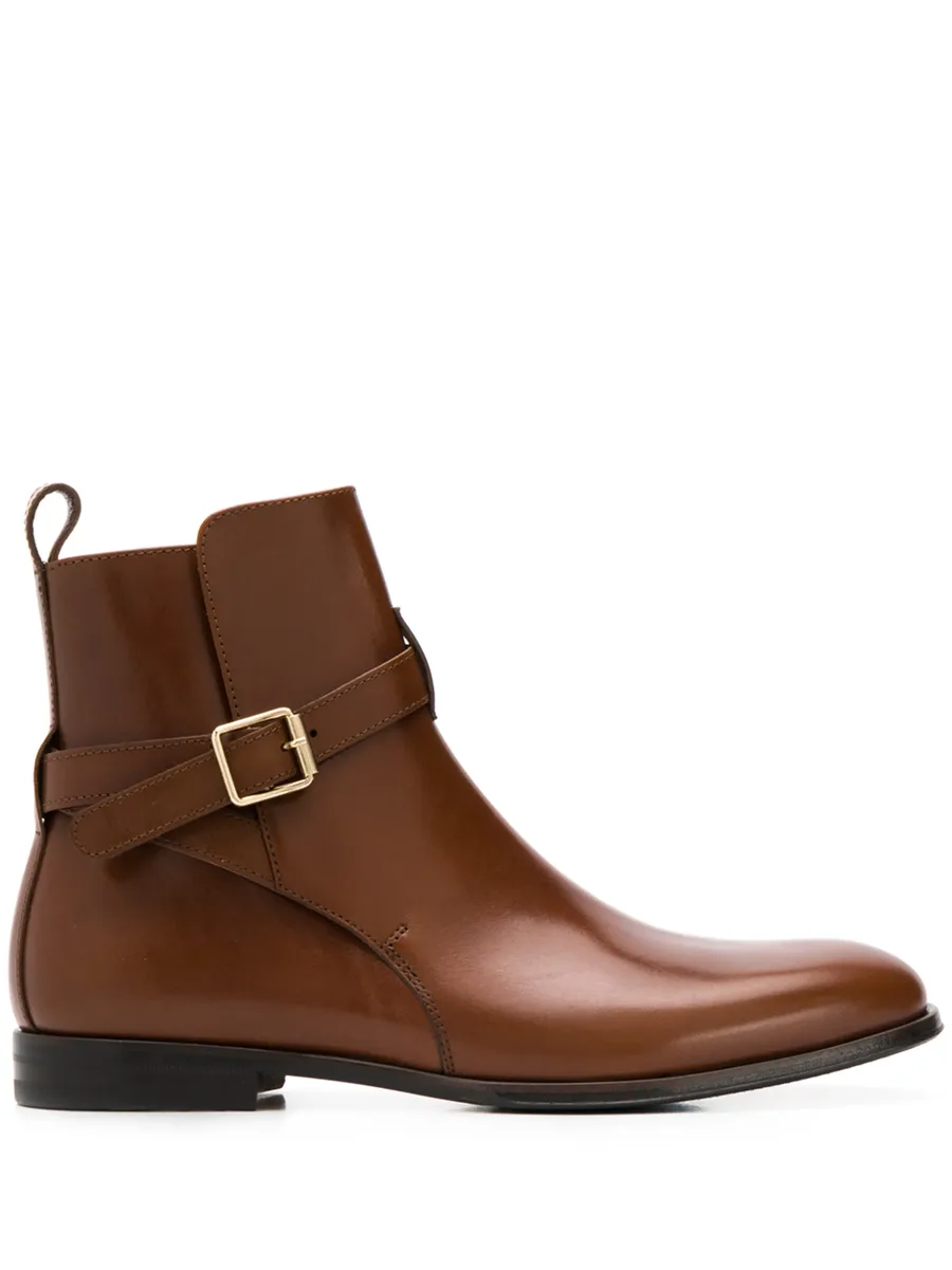 Lara buckled ankle boots 1