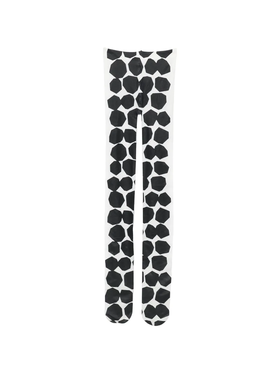 2000s geometric-shape leggings 3