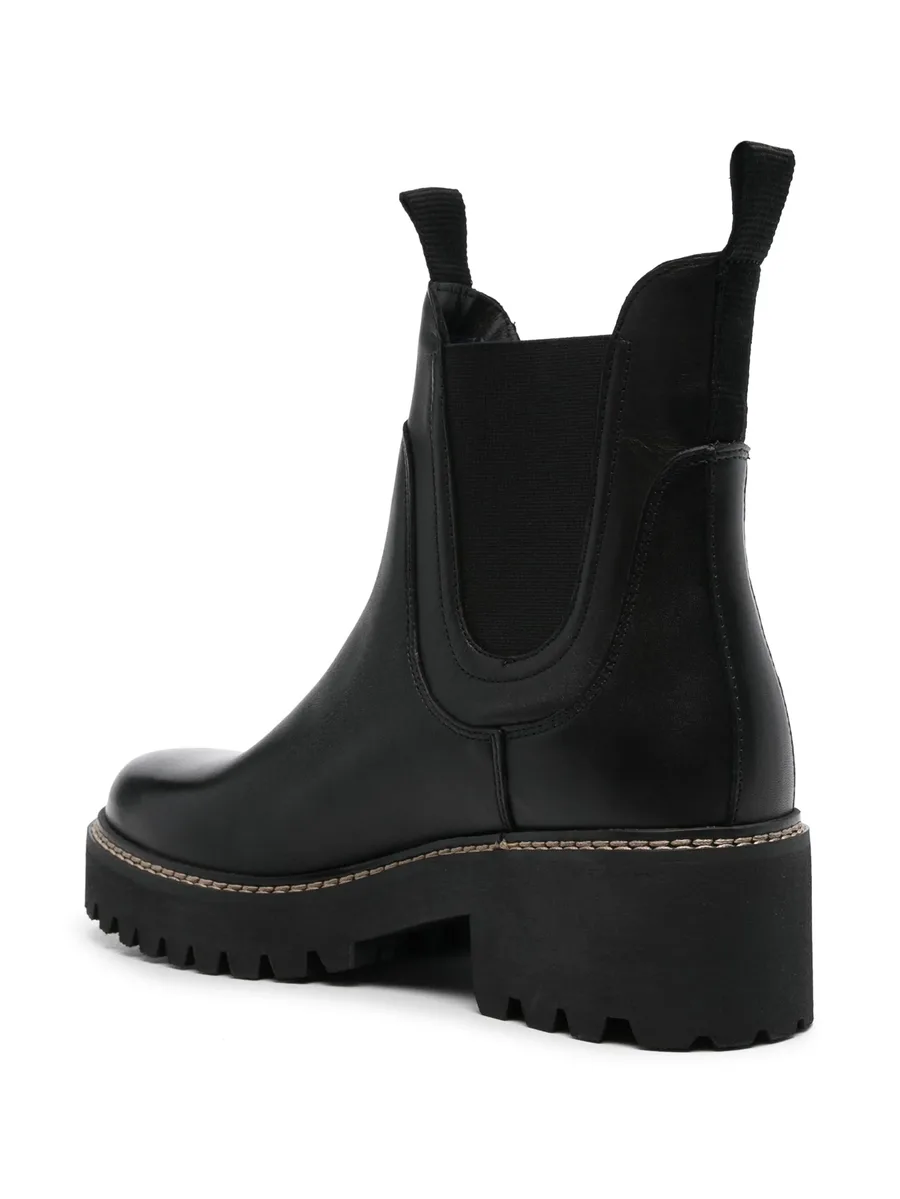 leather Chelsea boots 5