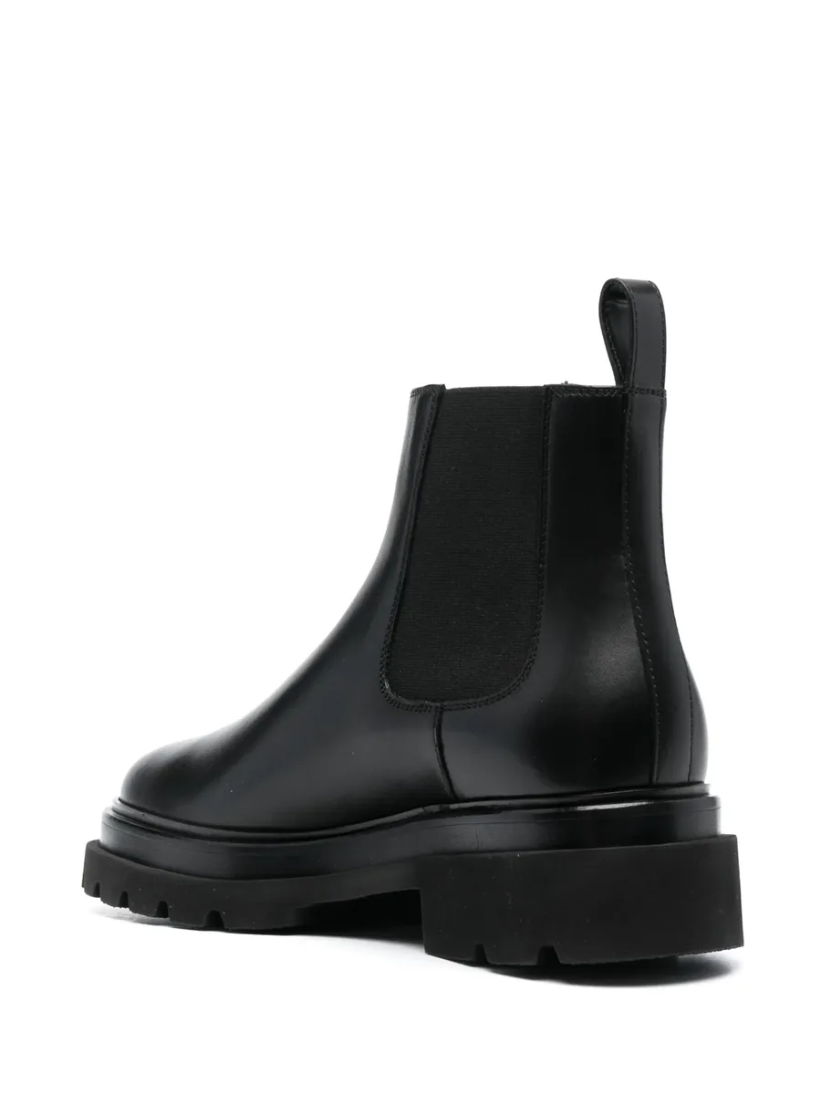 round-toe leather boots 6