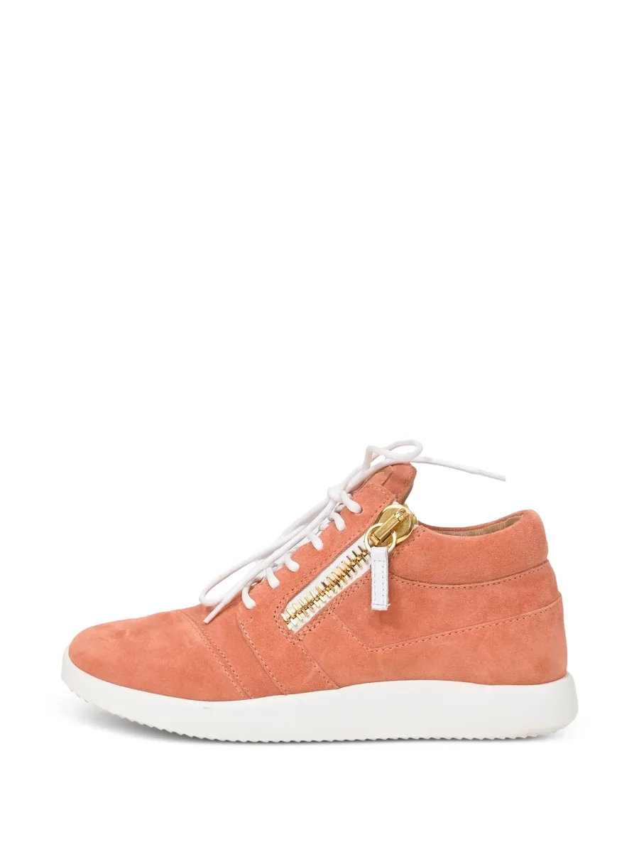 Lace-up high-top sneakers 14