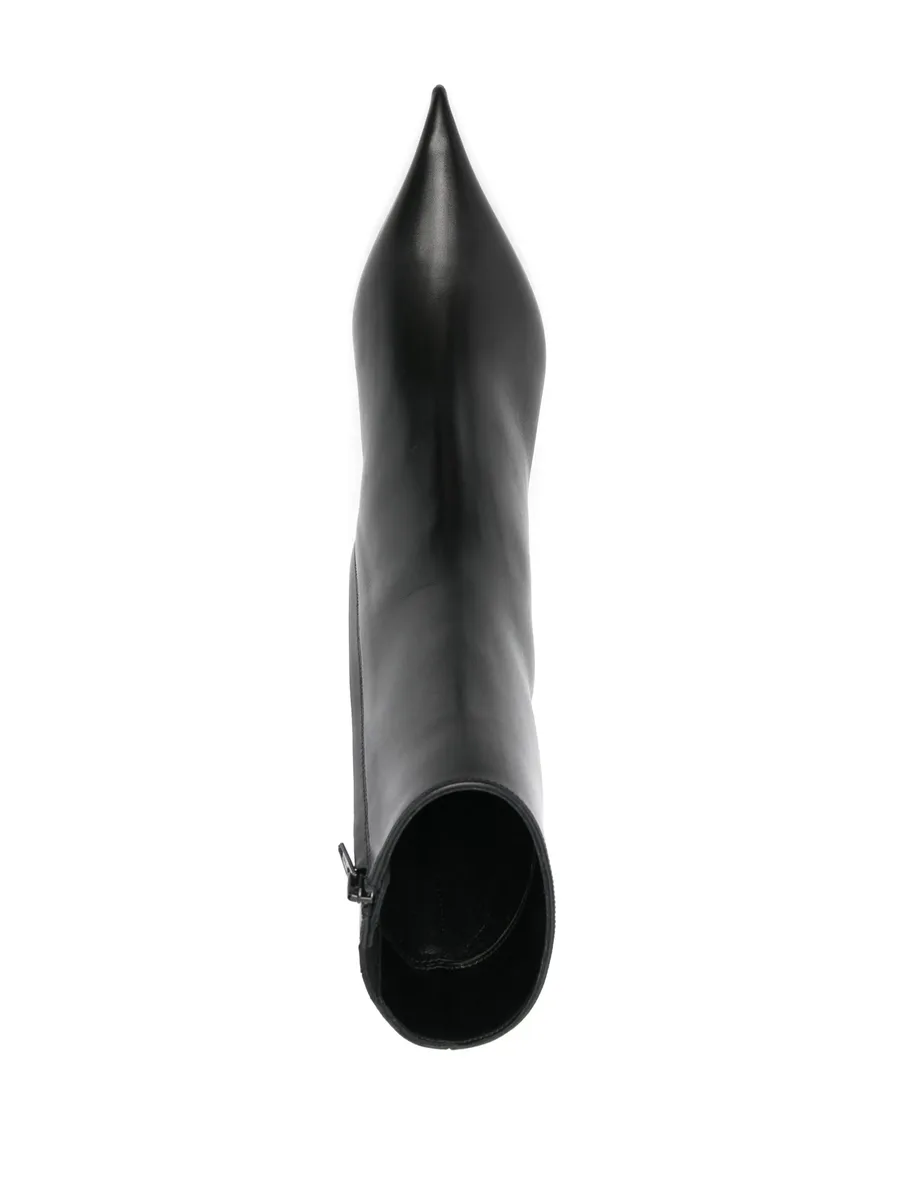 60mm leather ankle boots 8