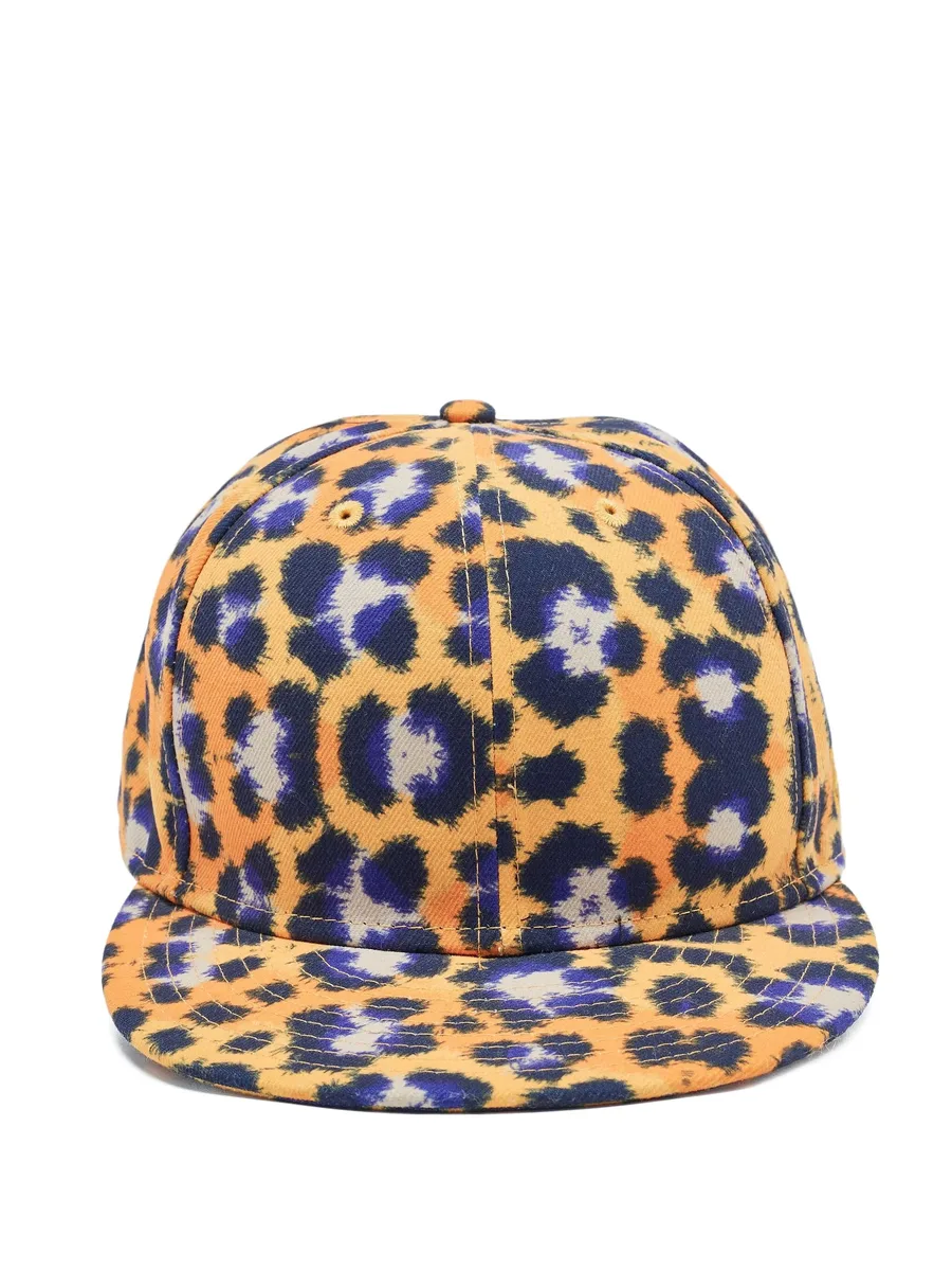 New Era 59 leopard-print baseball cap 1