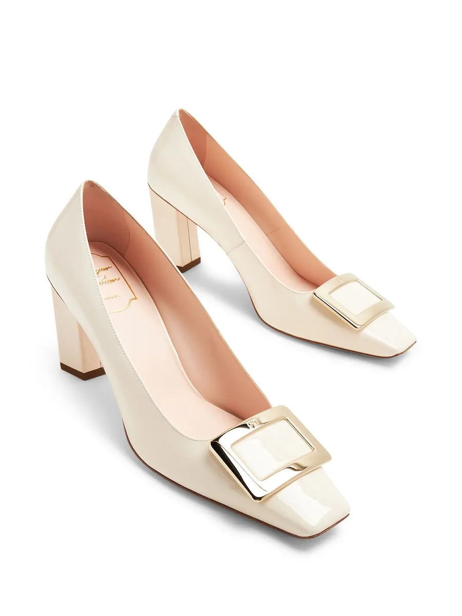 Belle 70mm leather loafers 8