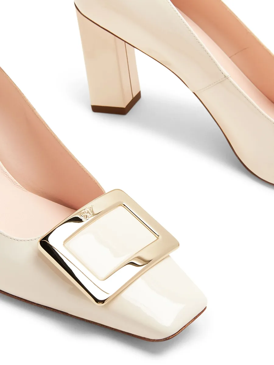 Belle 70mm leather loafers 9
