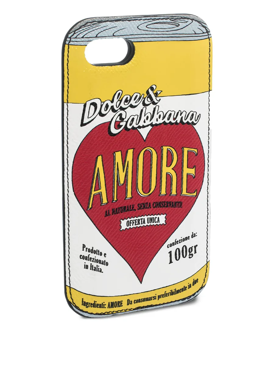 Amore-print Iphone case 3