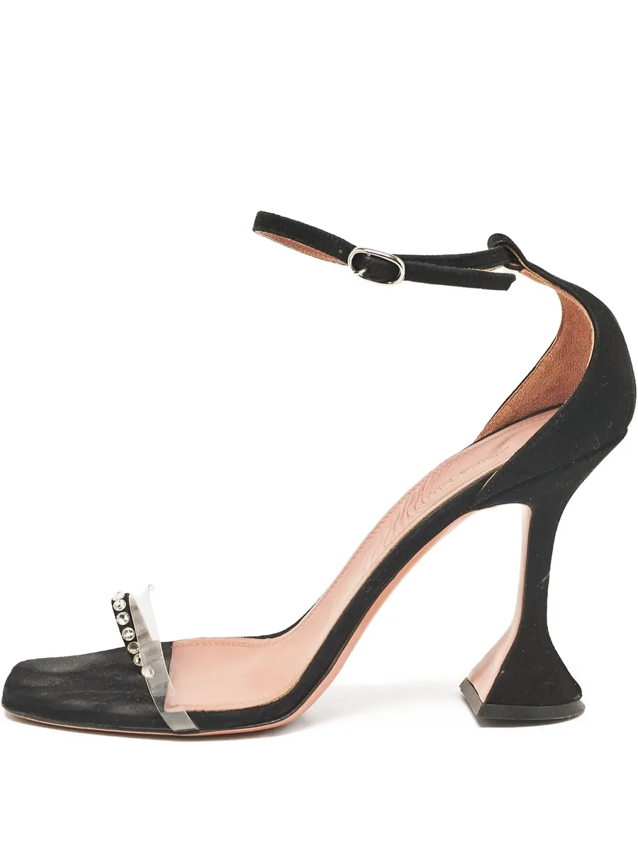 pre-owned 100mm Vita embellished sandals 1