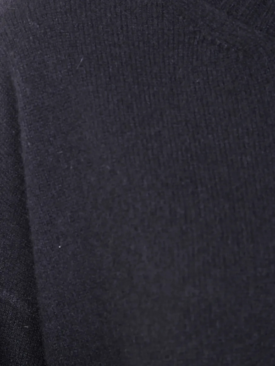 distressed-effect roll-neck knit 3
