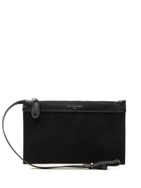 2005-2026 Canvas Navy Cabas pouch