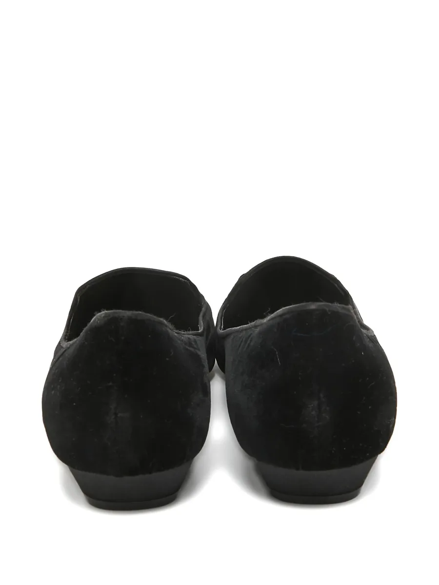 velvet-finish loafers 5