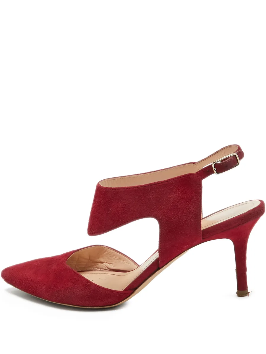 pre-owned Leda slingback pumps 1