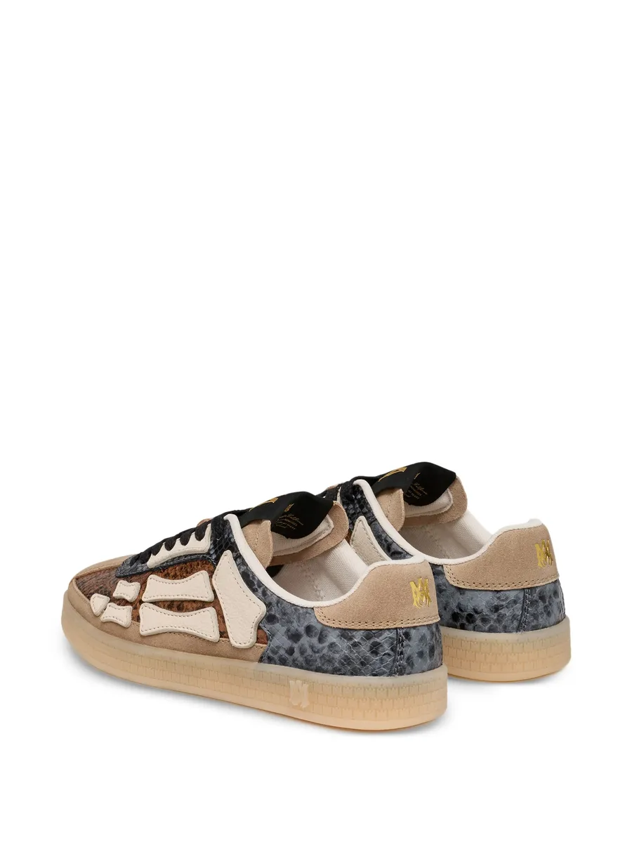 snake-embossed sneakers 6