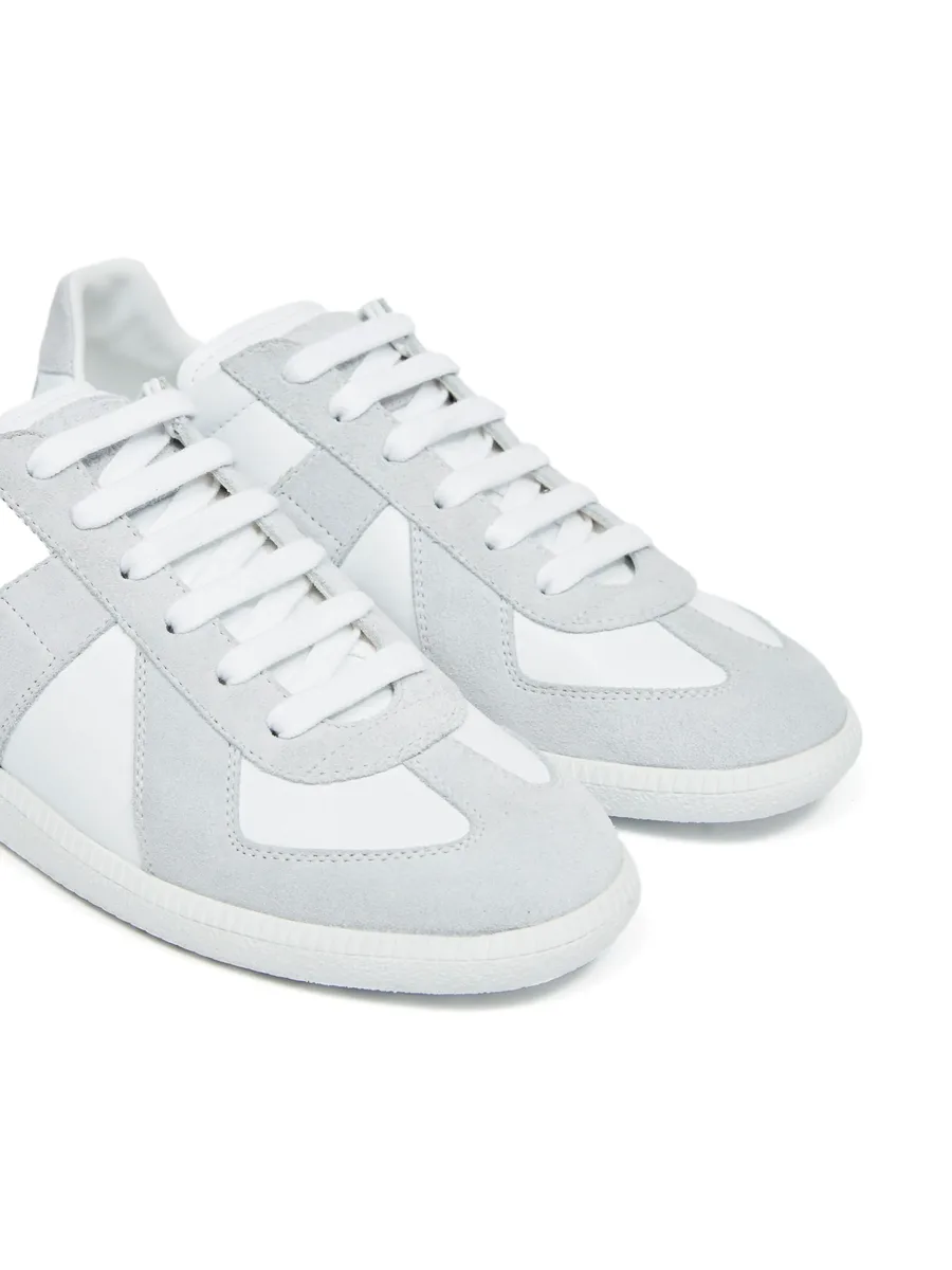 Replica low-top leather sneakers 8