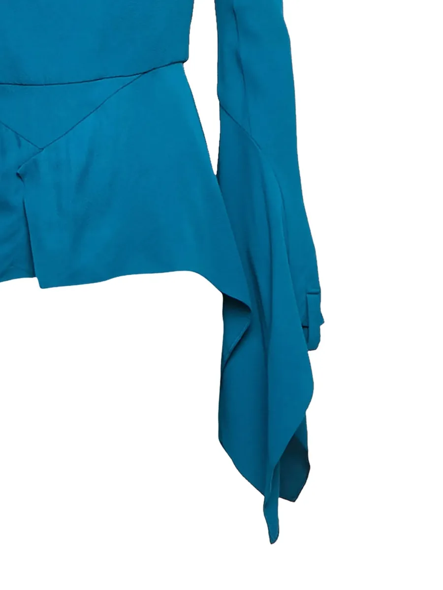 draped-detail blouse 3