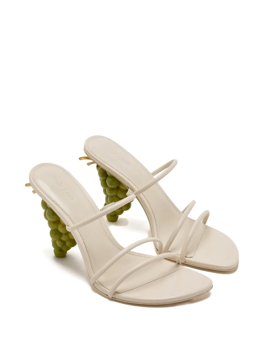 grape heel strap sandals 6