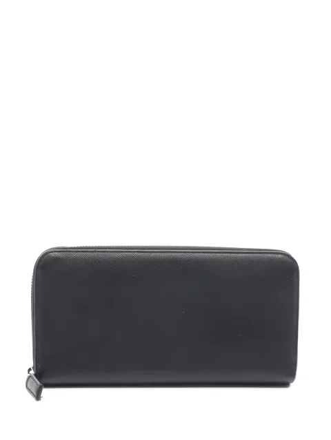 Saffiano-leather wallet