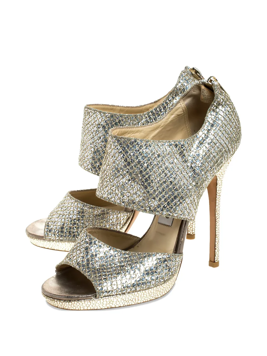 glitter platform sandals 5