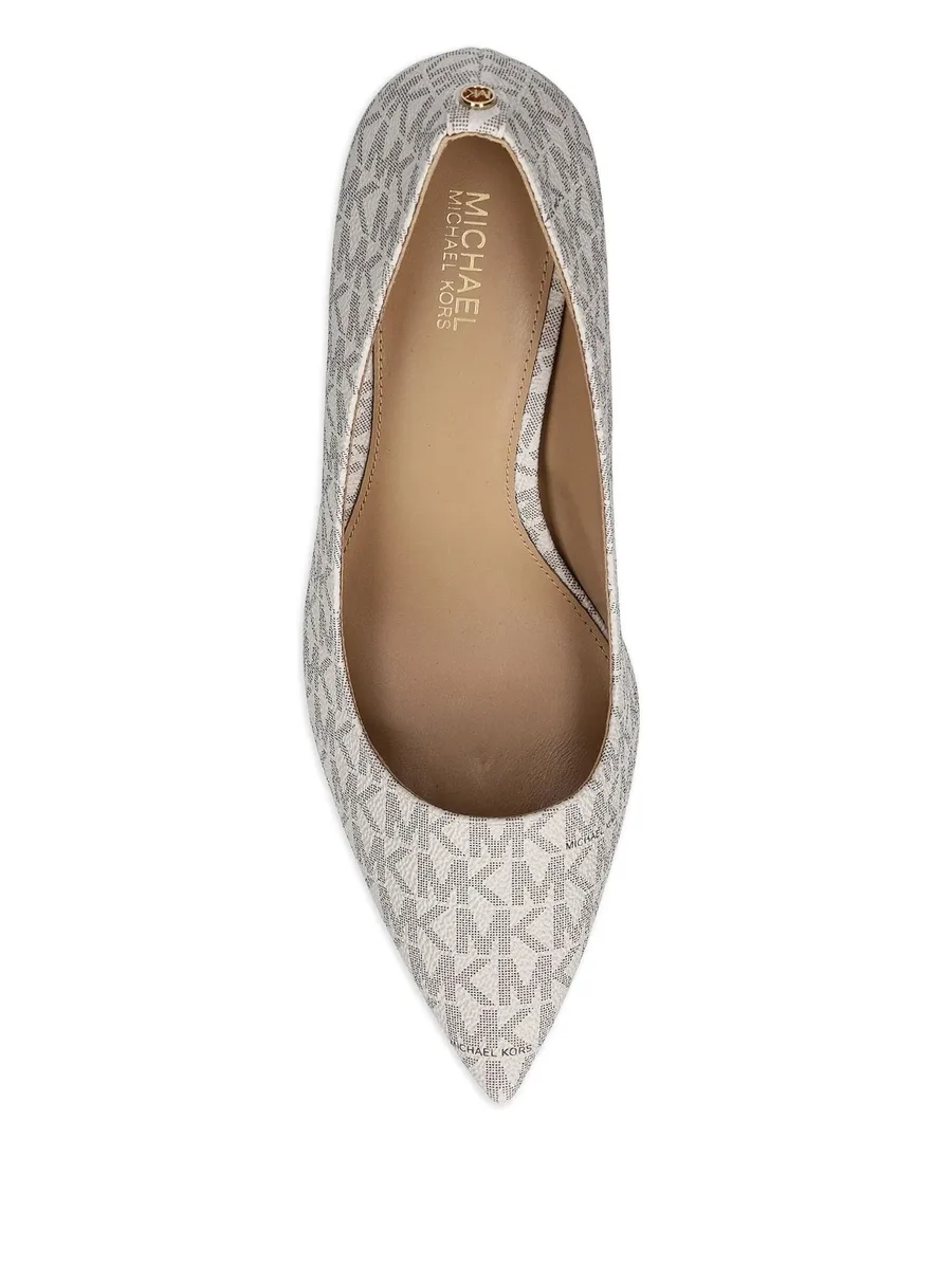 monogram heeled pumps 3