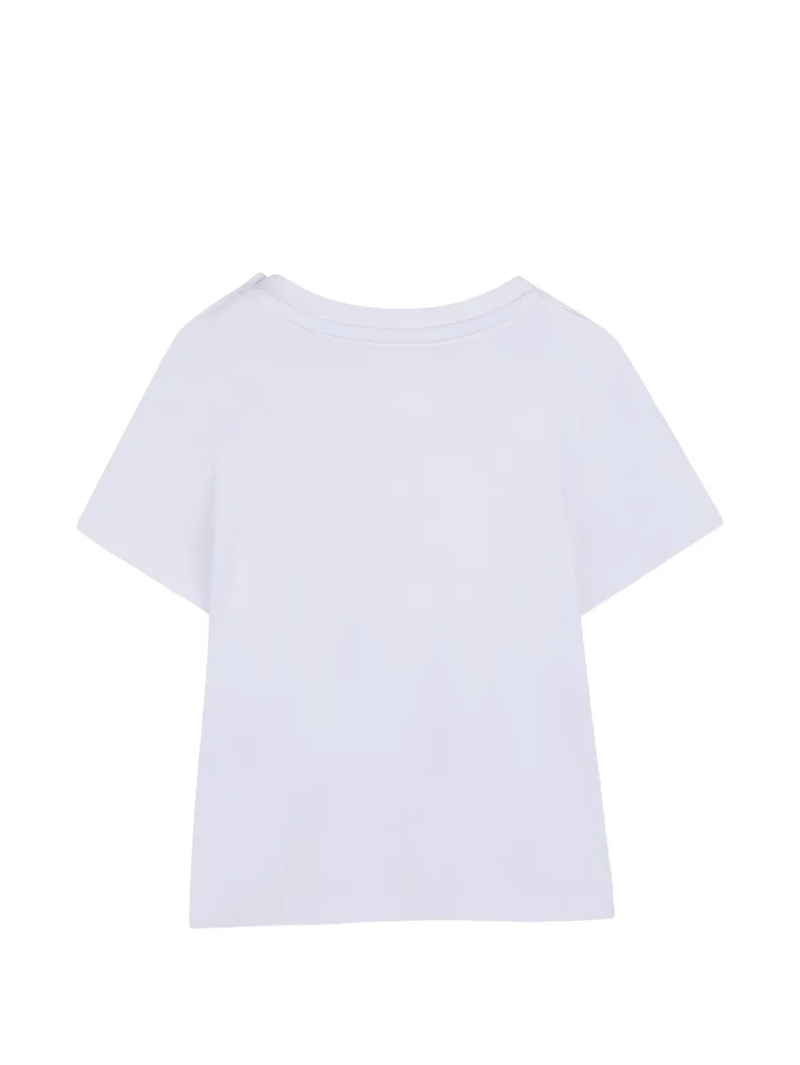 embroidered logo T-shirt 2