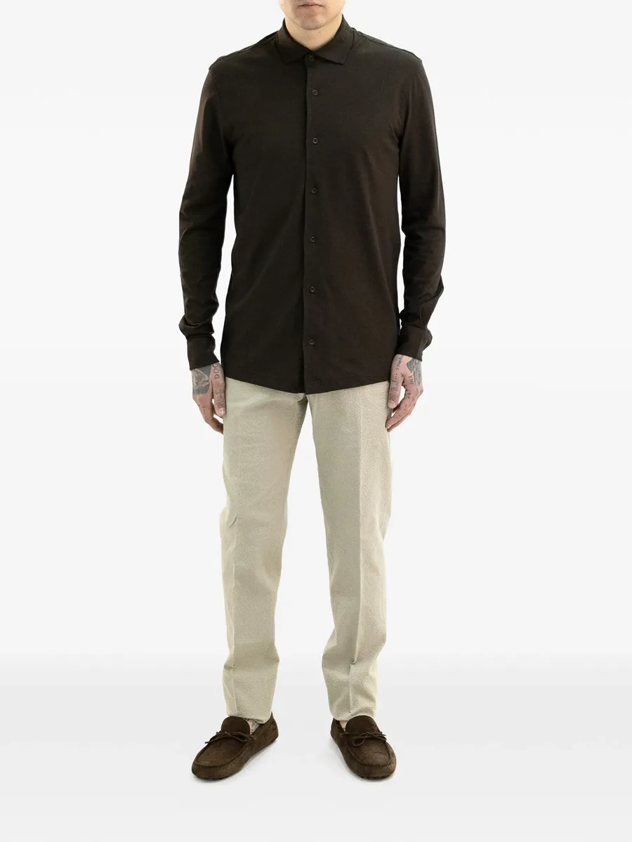 buttoned polo shirt 3