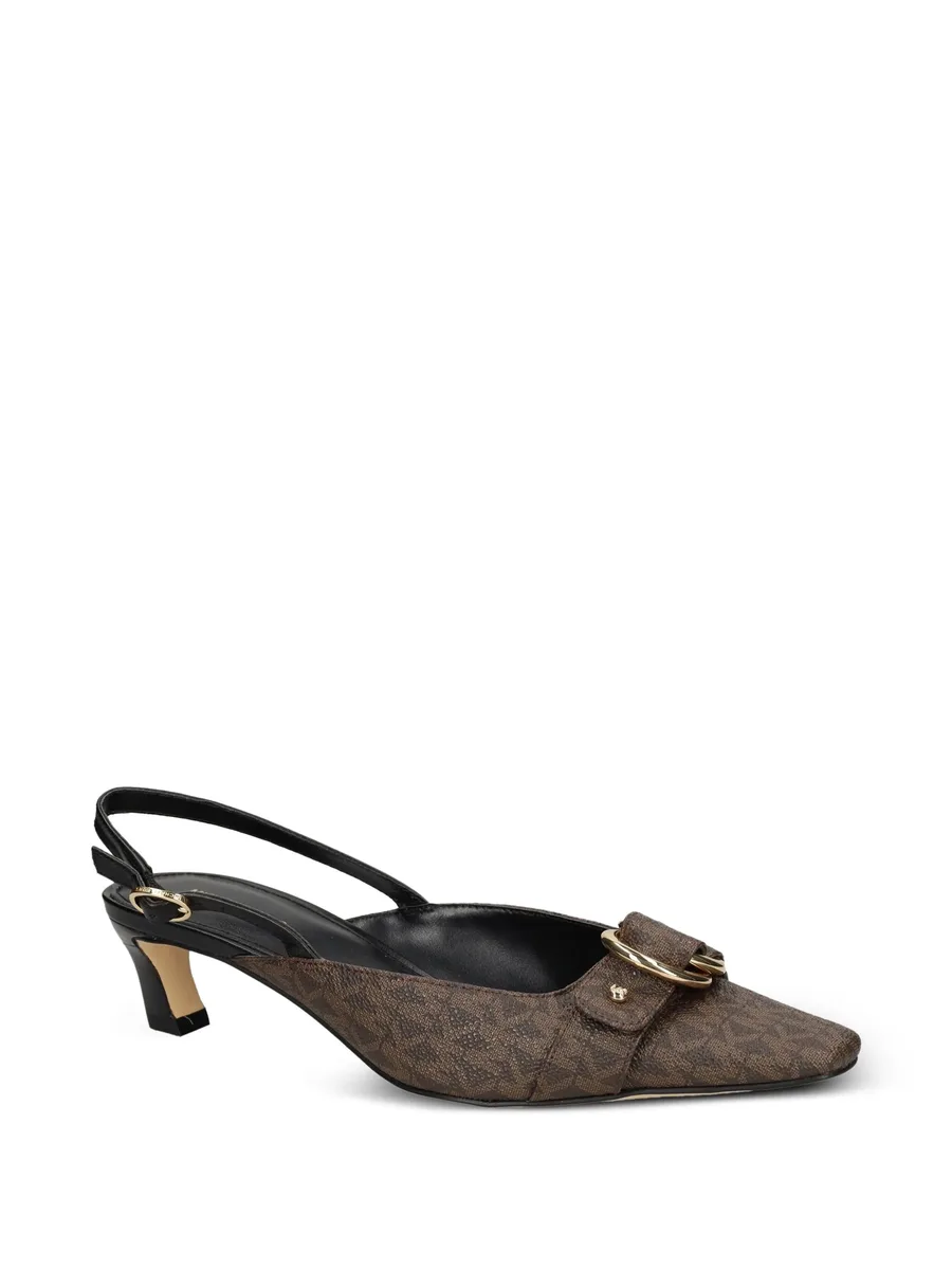 Jaden slingback kitten-heel pumps 3