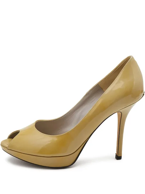 110mm Miss Dior peep-toe pumps