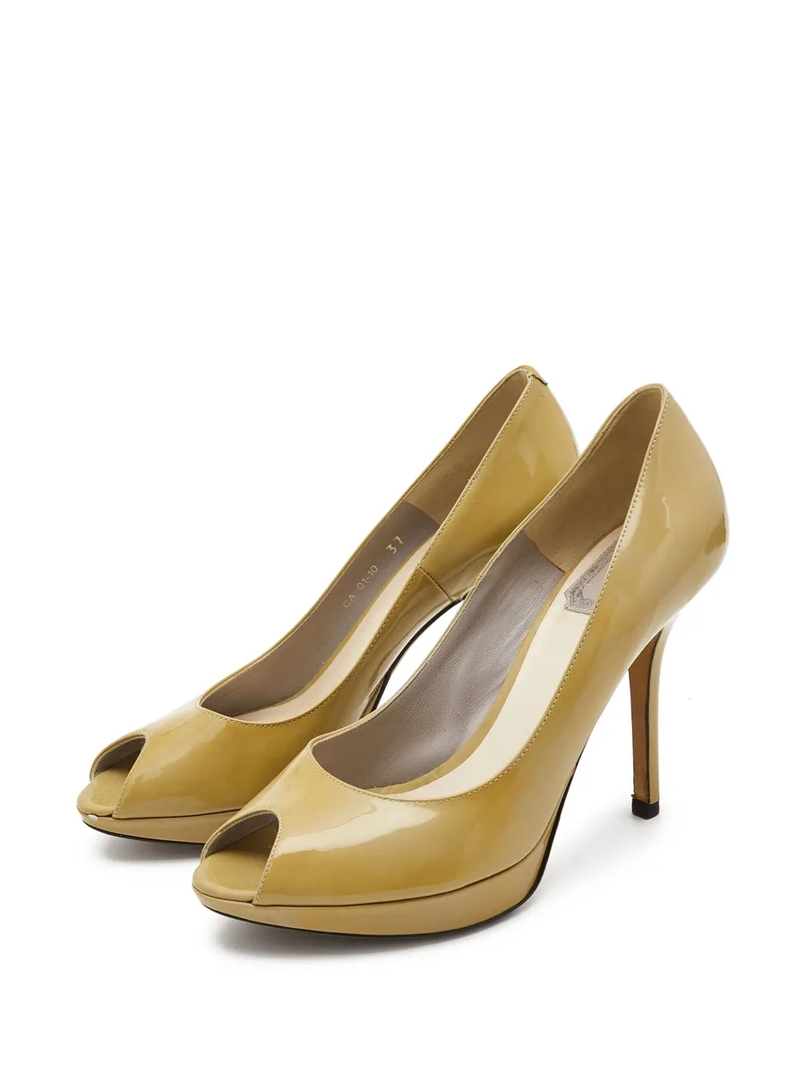 110mm Miss Dior peep-toe pumps 4