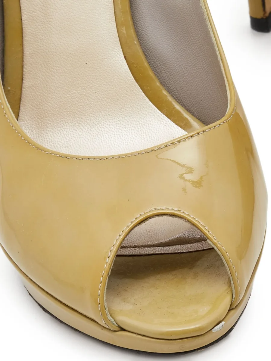 110mm Miss Dior peep-toe pumps 12